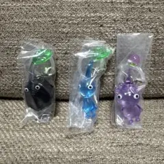 ピクミン　めじるしアクセサリー2　ガチャガチャ　3点セット