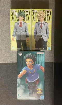 ヒロアカ　一番くじ　フィギュア　緑谷出久　デク　爆豪勝己　紡がれる想い