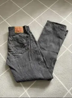 Levi’sバギーデニムブラック