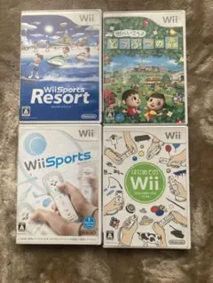 Wii ソフト　4本セット