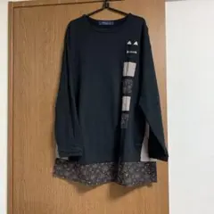D.SCLUB 長袖チュニック 黒