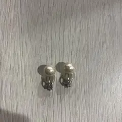 コットンパール　イヤリング　パール