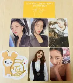 K-POP twiceトレーディングカード ジヒョ6枚セット