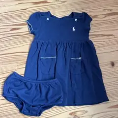 Ralph Lauren ネイビー ワンピース 12M
