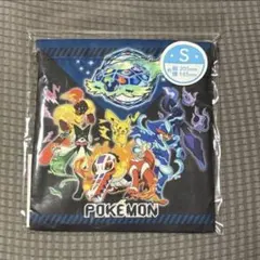 新品未開封★ポケットモンスター　巾着　Sサイズ　ブラック　青　コップ袋・給食袋