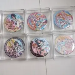 s*p様 プリキュア 缶バッジ セット