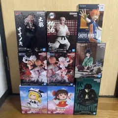 鬼滅の刃 プライズフィギュア 8点セット まとめ売り - メルカリ