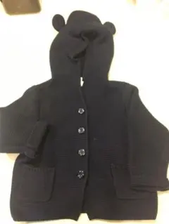 耳付きカーディガン