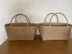 クラフトバンド バンク エコクラフト バッグ カゴ バック 5個セット クラフトバンド バンク エコクラフト バッグ カゴ バック 5個セット