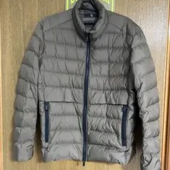 【匿名配送】UNIQLO+J ライト ダウンジャケット M ブラウン系