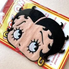 ベティちゃん Betty Boop ワッペン ヴィンテージ　レトロ キャラクター