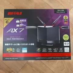 【中古品】Buffalo WXR-5700AX7S wifiルーター 2025年最新】wxr-5700ax7s/nの人気アイテム - メルカリ