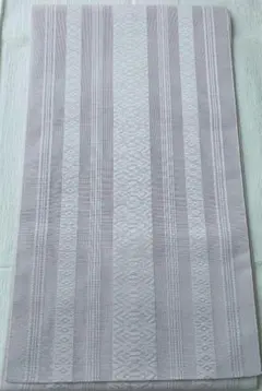 専用帯8608 ○高級 正絹 本場筑前博多織 紗 夏帯 松葉仕立て 名古屋帯