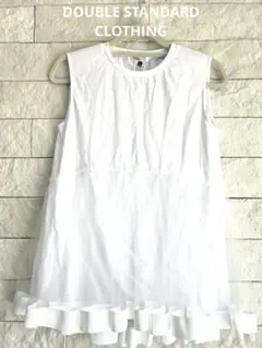 DOUBLE STANDARD CLOTHING ノースリーブトップス 38