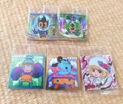 ワンピース　シールウエハース　ベガパンク　フランキー 　ジンベエ　ステューシー