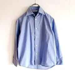 oliver house 長袖シャツ 120 青　卒園　卒業　入学式　フォーマル