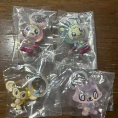 ガチャガチャ　ナルミヤ　めじるしアクセサリー　4種セット