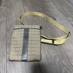 COACH シグネチャー ショルダーバッグ ブラウン