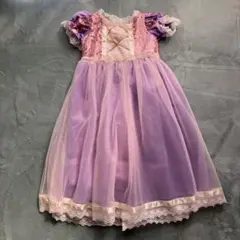 ラプンツェル風　ワンピース　110cm