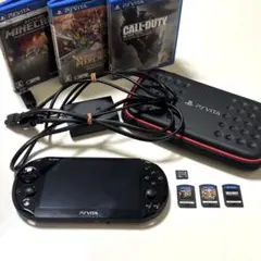 PS Vita PCH-2000 ブラック　ソフトセット 8GB 動作確認済み