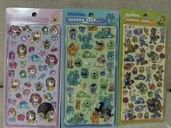 正規品ボンボンドロップシール ディズニー 第二弾 3枚セット