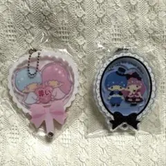 キキララ　アクリルカスタムキーホルダー 2個セット