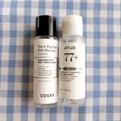 【新品】COSRX ペプチドブースター & Anua ドクダミトナー