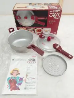 ☆未使用☆ こなべちゃん 2.5L 理研 圧力鍋 RM1-25 片手鍋 3合炊きのサムネイル