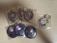 ツイステ　ポムフィオーレ　まとめ売り　エペル　ヴィル　ルーク　缶バッジ　アクキー