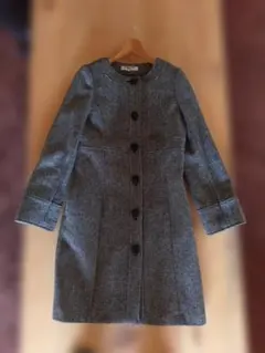 NATURAL BEAUTY BASIC グレー ロングコート M