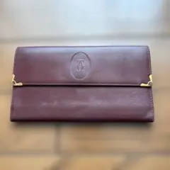Cartier マストライン3つ折り財布