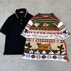 【2枚セット】 CASTELBAJAC ポロシャツ Tシャツ ゴルフ CJ24
