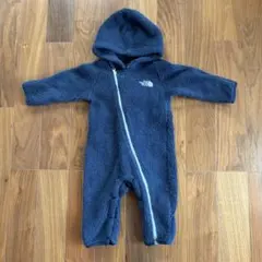 THE NORTH FACE フリースロンパース ネイビー