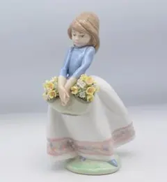 ５月の花　＃5467　No.2　★リヤドロ　ポーセリン　ヴィンテージ　光沢仕上げ