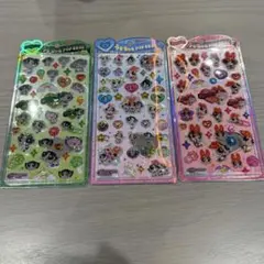 【正規品】パワーパフガールズ パワパフ うるちゅるポップシール 3種セット