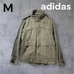 入手困難 adidas カーキ M 00s ミリタリー フィールドジャケット 秋