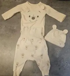 H&Mプーさん ベビー服セット 1ヶ月～2ヶ月