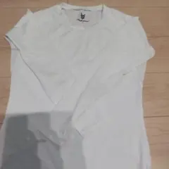 Yabane ホワイト 長袖 アンダーシャツ