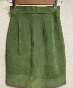 レザー　ミニスカート