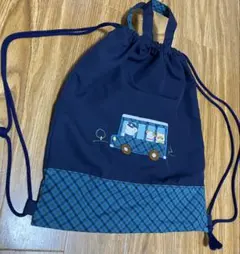 ファミリア　ナップサック　美品