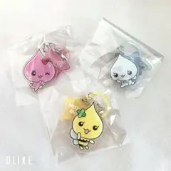 しずくちゃん　アクリルめじるしチャーム　めじるしアクセサリー