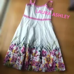LAURA ASHLEY ローラアシュレイフラワープリント ワンピース