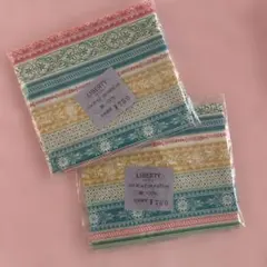 Liberty ハギレ　48cm✖️55cm✖️2枚