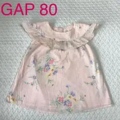 babygap ワンピース ピンク 花柄 夏 女の子 80