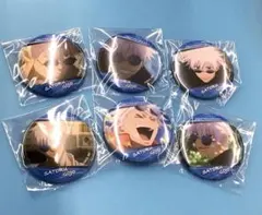 呪術廻戦　五条　五条悟　CANバッジ　　6個セット　まとめ売り