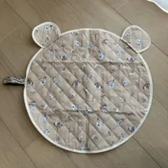 Miipoche くま耳 おむつ替えマット ベージュのサムネイル