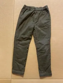 UNIQLO ユニクロ　ストレッチウォームイージーベイカーパンツ　120