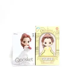 ディズニー 32 2点 フィギュア ベルセット Qpos CUICUI②