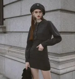 eimy istoire ロゴニットベレー　グレー