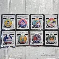 【名探偵コナン/缶バッジ/8種】パステル コナン探偵社 青山剛昌ふるさと館 限定